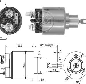 Solenoide Zm SOL-ZM873