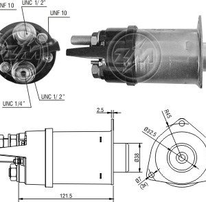 Solenoide Zm SOL-ZM2452