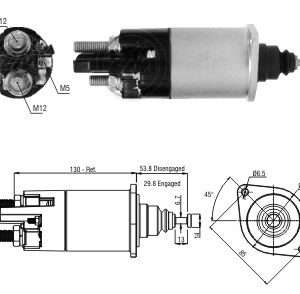 Solenoide Zm SOL-ZM840