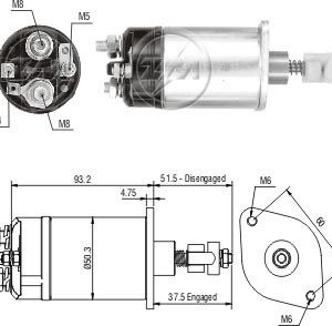 Solenoide Zm SOL-ZM821