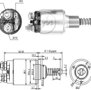 Solenoide Zm SOL-ZM732