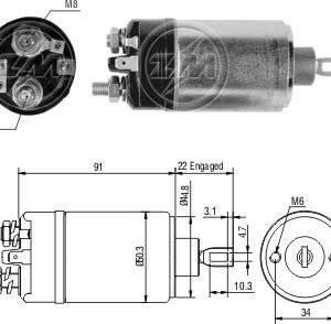 Solenoide Zm SOL-ZM726