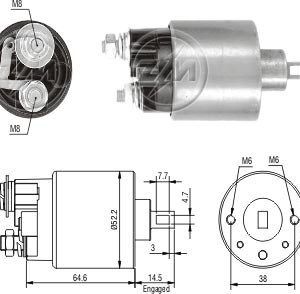 Solenoide Zm SOL-ZM712