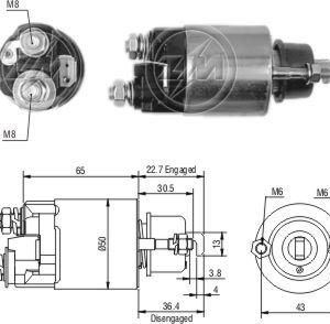 Solenoide Zm SOL-ZM706