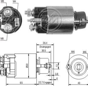 Solenoide Zm SOL-ZM701