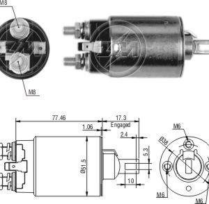 Solenoide Zm SOL-ZM694