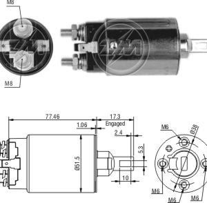 Solenoide Zm SOL-ZM692