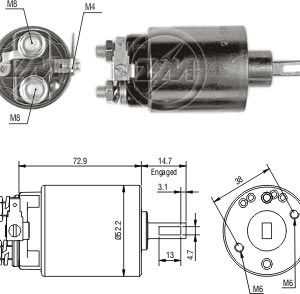 Solenoide Zm SOL-ZM685