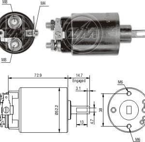 Solenoide Zm SOL-ZM684