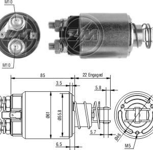 Solenoide Zm SOL-ZM657