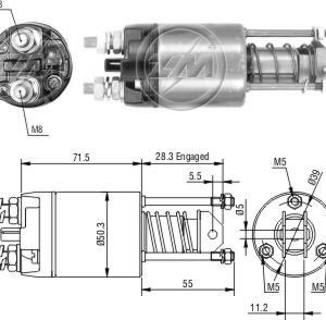 Solenoide Zm SOL-ZM651