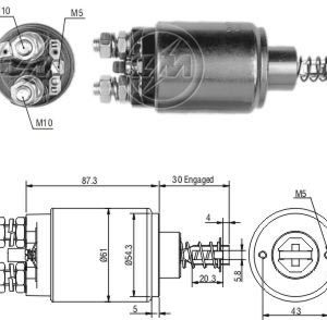 Solenoide Zm SOL-ZM635