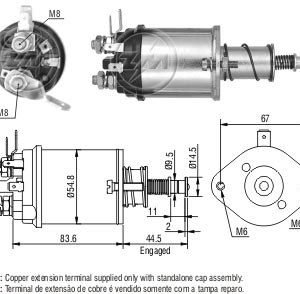 Solenoide Zm SOL-ZM614