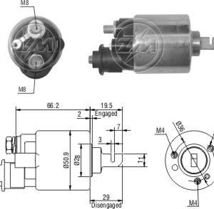 Solenoide Zm SOL-ZM609