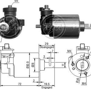 Solenoide Zm SOL-ZM605