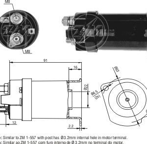 Solenoide Zm SOL-ZM557
