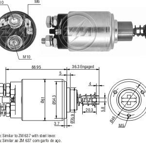 Solenoide Zm SOL-ZM547