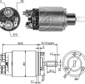 Solenoide Zm SOL-ZM534