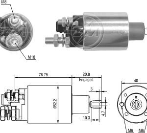 Solenoide Zm SOL-ZM483