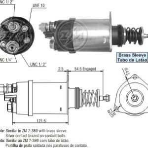 Solenoide Zm SOL-ZM369