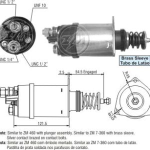 Solenoide Zm SOL-ZM360