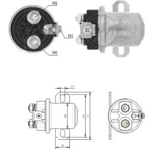 Solenoide Zm SOL-ZM6408
