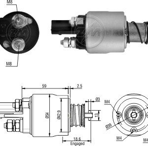Solenoide Zm SOL-ZM1498