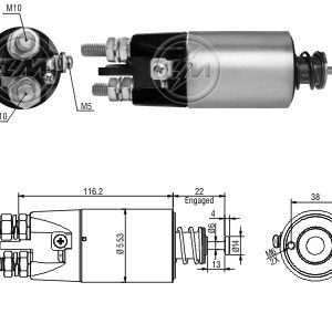 Solenoide Zm SOL-ZM2897