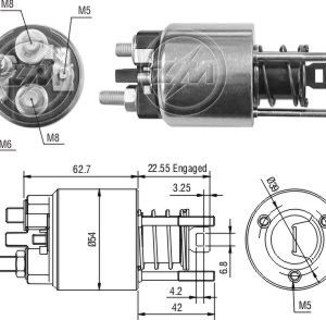 Solenoide Zm SOL-ZM2395