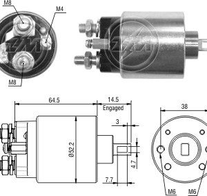 Solenoide Zm SOL-ZM4485