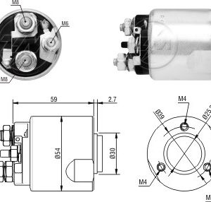 Solenoide Zm SOL-ZM5495