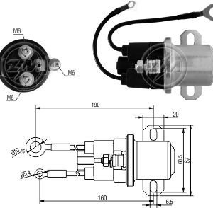 Solenoide Zm SOL-ZM3408