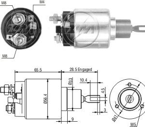 Solenoide Zm SOL-ZM3674