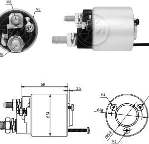 Solenoide Zm SOL-ZM1591