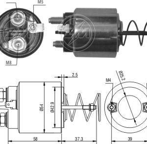 Solenoide Zm SOL-ZM1492