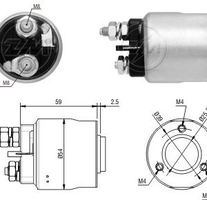 Solenoide Zm SOL-ZM1493