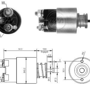 Solenoide Zm SOL-ZM3391