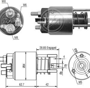 Solenoide Zm SOL-ZM3395