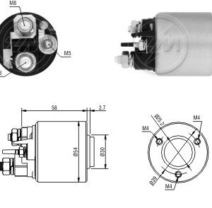 Solenoide Zm SOL-ZM3494