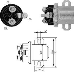 Solenoide Zm SOL-ZM2407