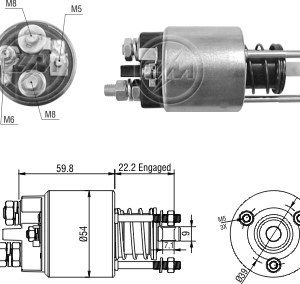 Solenoide Zm SOL-ZM3396