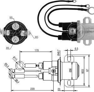 Solenoide Zm SOL-ZM5408