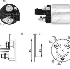 Solenoide Zm SOL-ZM5492