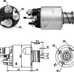 Solenoide Zm SOL-ZM5494