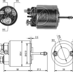 Solenoide Zm SOL-ZM598