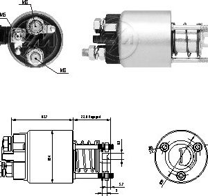 Solenoide Zm SOL-ZM1396