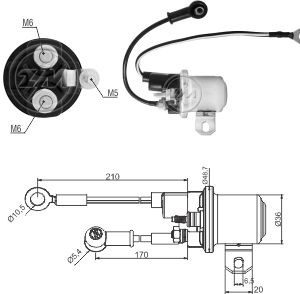 Solenoide Zm SOL-ZM1428