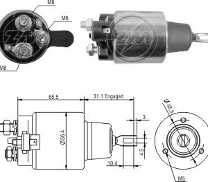Solenoide Zm SOL-ZM1477