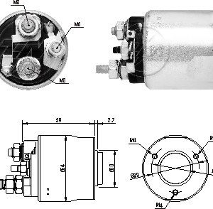 Solenoide Zm SOL-ZM6495