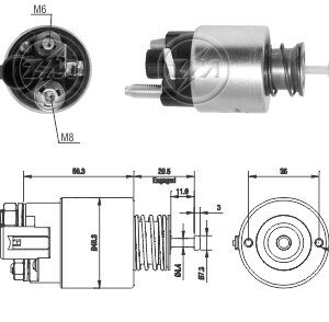 Solenoide Zm SOL-ZM261